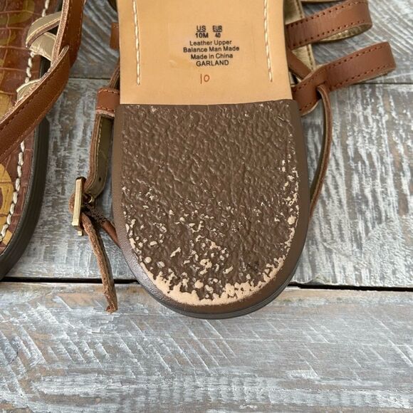 Sam Edelman-Garland Leather Cage Sandals (Size:10) - Picture 7 of 8